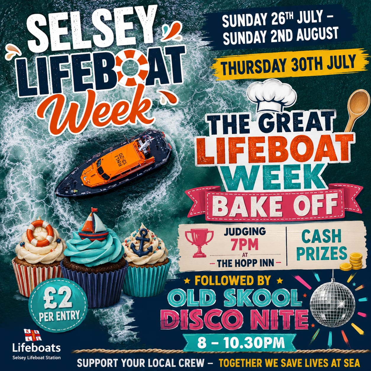 The Great Lifeboat Week Bake Off