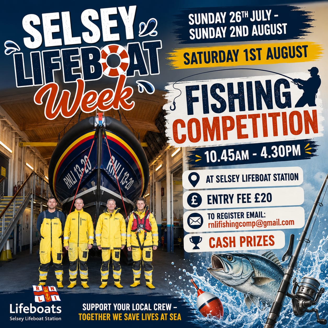 Selsey RNLI Fishing Competition